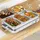 Goplus 2 in 1 Buffetwärmer & Warmhaltebehälter, 450W elektrische Warmhalteplatte mit Deckeln, 8 L Buffet Wärmer mit Temperaturregler von 50°C bis 150°C, Edelstahl Speisenwärmer für Catering - Silber