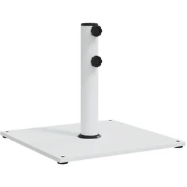 vidaXL Schirmständer Stahl 17 kg Weiß