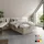 home collective Boxspringbett 90 x 200 cm H3 Beige