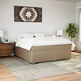 vidaXL Boxspringbett 180 x 200 cm Braun