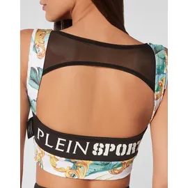 Plein Sport Sport BH Schwarz/Weiß S
