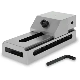 Eberth Präzisions-Niederzugschraubstock Backenbreite 100mm Spannweite 125mm