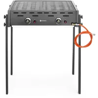 HENDI Roast-Master Pro, mit 2 Brennern, Elektronisches Zündgerät, nur