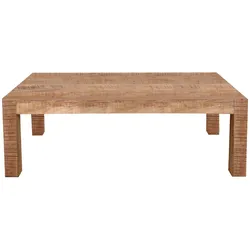 Couchtisch 110x60 Mangoholz Sofatisch Beistelltisch Wohnzimmer Holz Tisch