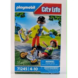Playmobil City Life Sanitäter mit Patient 71245