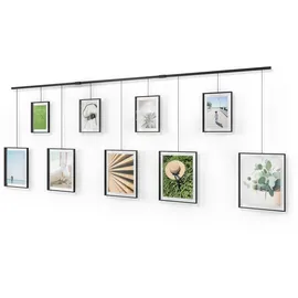 Umbra Exhibit Bilderrahmen 9er-Set, schwarz