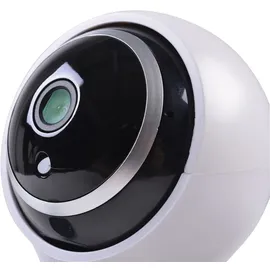 Cangaroo Babyphone Teya, 360° Drehung, Wi-Fi/Lan Kamera, LED-Infrarot-Nachsicht weiß