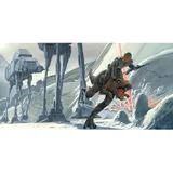 KOMAR Fototapete Star Wars Classic RMQ Hoth Battle Ground 500 x 250 cm