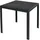 Mojawo Gartentisch 80 x 80 x 74 cm Anthrazit/Schwarz