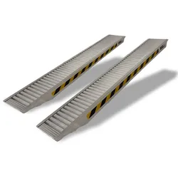 TRUTZHOLM 2 x Profi Schwerlastrampen 255 cm 3.300 kg Alu 30,5 cm Breite Rampe...