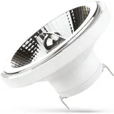 Spectrum LED Leuchtmittel AR111 Reflektor Weiß 14W G53 12V 970lm Tageslicht 6000K kaltweiß 45°