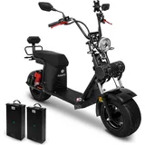 Rolektro E-Chopper 45 3000 Watt 45 km/h Schwarz