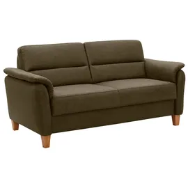Home Affaire 2,5-Sitzer "Palmera" B: 179 cm grün (oliv) 2-Sitzer-Sofa 3-Sitzer-Sofa 2-Sitzer Sofas Federkern-Polsterung, 4 Bezugsqualitäten