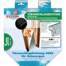 Ellen Türanschlagdg.0680 L.5m z.Einfräsen PVC blk weiß ELLEN