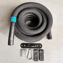 aerobis aerobis® Battle Rope V2, 40 mm, 10 m | Schwarz