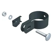 GAH Alberts Alberts Endschelle für Pfosten 34 mm anthrazit Schelle