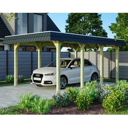Einzelcarport SKANHOLZ "Spreewald", grün, H: 206cm, Carports
