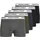JACK & JONES Basic Boxershorts 5 Einheiten Forest Night / Navy Blazer / Dark Grey Melange / Black S