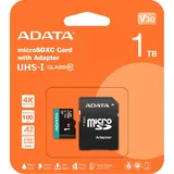 A-Data Adata Premier Pro UHS-I U3 + Adapter (microSD, 1000 GB, U3, UHS-I), Speicherkarte