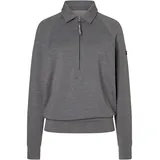 super.natural 1/4 Zip Sweater Pullover Grau XL