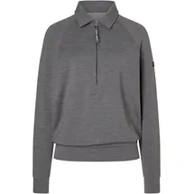 super.natural 1/4 Zip Sweater Pullover Grau XL