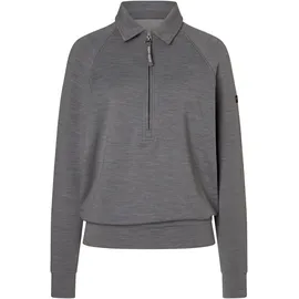 super.natural 1/4 Zip Sweater Pullover Grau XL