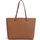 Ralph Lauren Karly Large Shopper Leder Brown/Gold