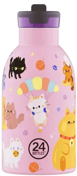 24Bottles Clima Bottle Kids Meow Friends 330ml