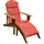 Garden Pleasure Adirondack Chair 142 x 70 x 93 cm Beige/Rot