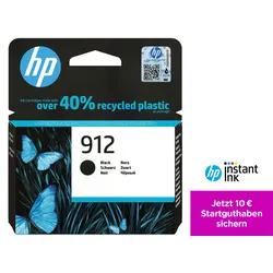 HP Original 912 Druckerpatrone - schwarz (3YL80AE)