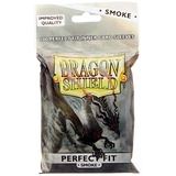 Arcane Tinmen Arcane Tinman ART13023 AT-13023 Dragon Shield-Perfect Fit Standard Sleeves 100pk-Smoke, Smoke, One Size