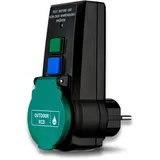 ChiliTec REV DI Steckdose, Schutzschalter, Auslösezeit 30ms,