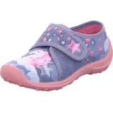 Fischer Markenschuh Boogy Hausschuh grau/rosa 34