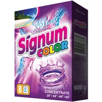 SIGNUM COLOR (8 WL) Waschpulver Waschmittel 600 g