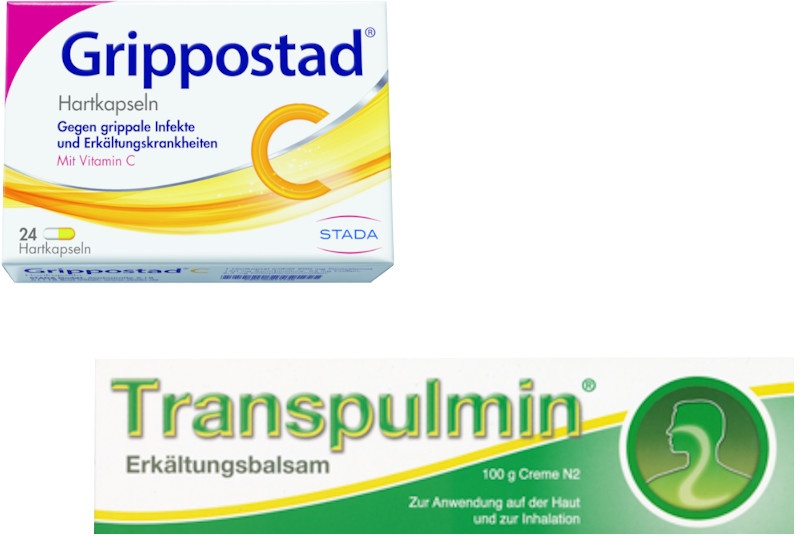 Preisvergleich Produktbild Transpulmin + Grippostad C Set