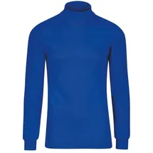 TRIGEMA Rollkragenpullover Blau S