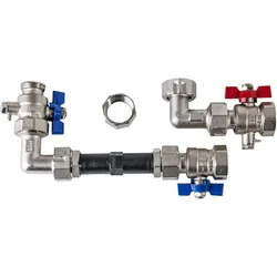 Zewotherm Wärmemengenzähler-Einbauset  1", vertikal