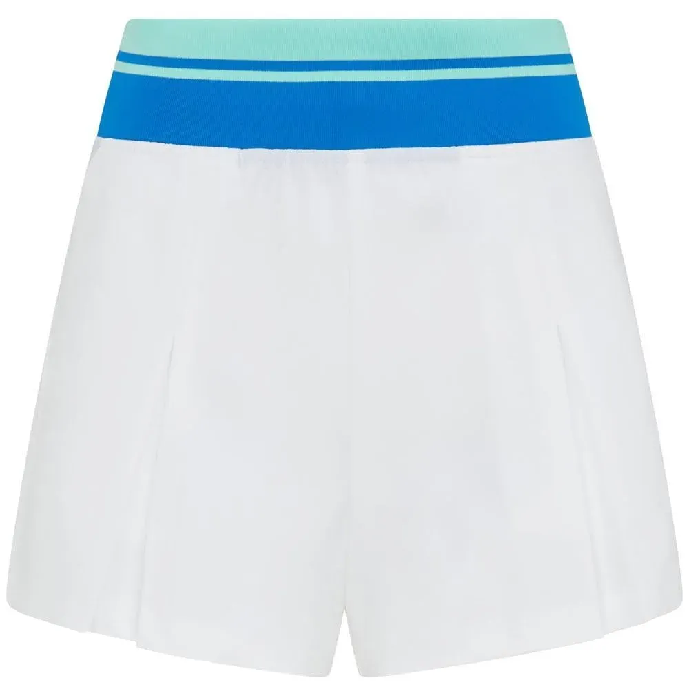 Penguin Colorblock Damenshort Weiss - S