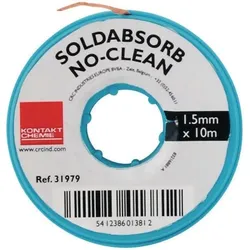 Kontakt Chemie Soldabsorb (Entlötlitze), Lötgerät Zubehör, Schwarz, Grau