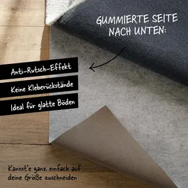 WECON HOME Antirutsch Teppichunterlage WECON HOME "RugPad Premium", creme, B:40cm H:6mm L:60cm, Polyester, Teppichunterlagen, Teppichunterlage, Anti-Rutsch-Matte, Komfort, Schutz
