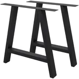 ECD Germany Tischbeine A-Form 70 x 72 cm