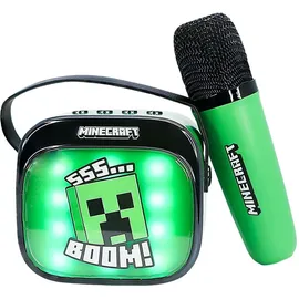 OTL Technologies Minecraft PopSing LED Set Karaoke-System
