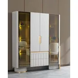 aea Luxus Schrank Design Vitrine Glasschrank Vitrinen Schränke Wohnwand Anrichte