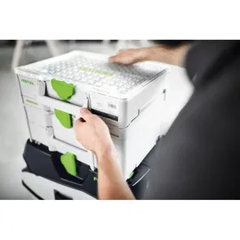 Festool Systainer Organizer SYS3 ORG M 89 6xESB blau 39,6x29,6x8,9 cm