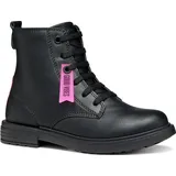 GEOX Eclair Ankle-Boots Schwarz/Fuchsia 29