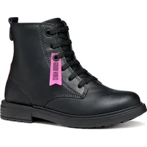 GEOX Eclair Ankle-Boots Schwarz/Fuchsia 29