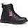 GEOX Eclair Ankle-Boots Schwarz/Fuchsia 29