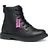 GEOX Eclair Ankle-Boots Schwarz/Fuchsia 29