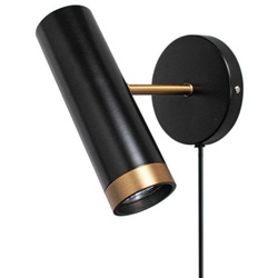 By Rydens - Puls Wandleuchte Black/Brass - cm - 20 cm