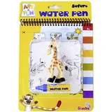 Simba A&F Water Pen Safari Malbuch